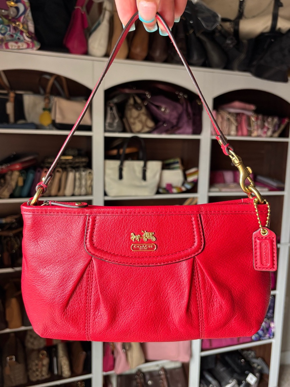 🤩💋❤️💋COACH Madison Large Wristlet Mini Bag🤩💋❤️💋